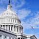 Capitol Building and American Flag